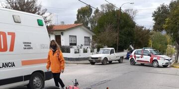 Accidente en Colon y Olmos