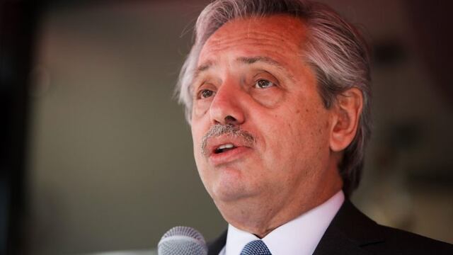 Alberto Fernandez. (EPA)