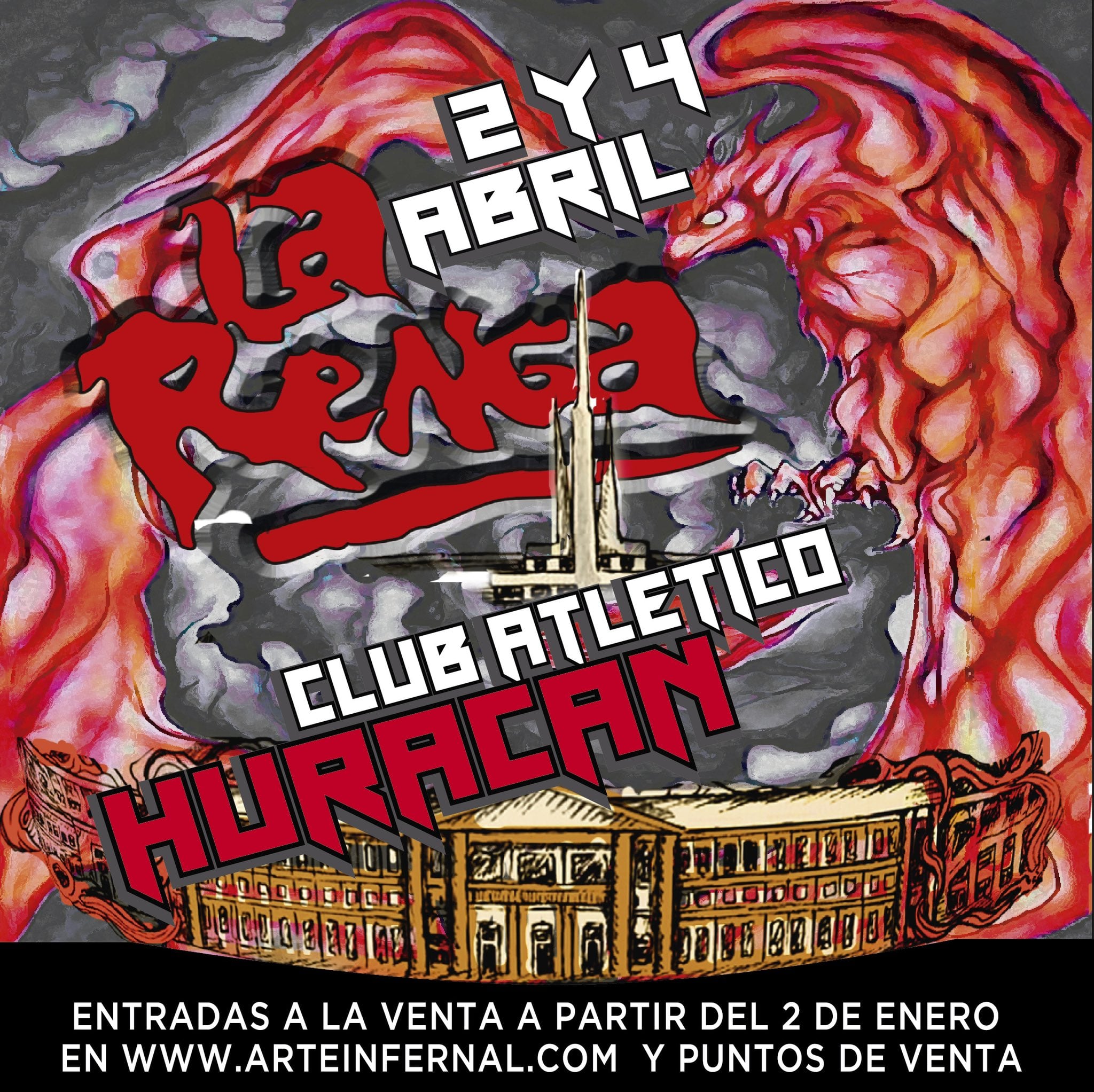 La Renga en Huracán 2026: precios de entradas y paso a paso de cómo verificar la compra