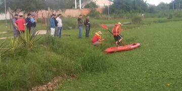 Buscan a Lorena en inmediaciones de la Laguna Francia\u002E