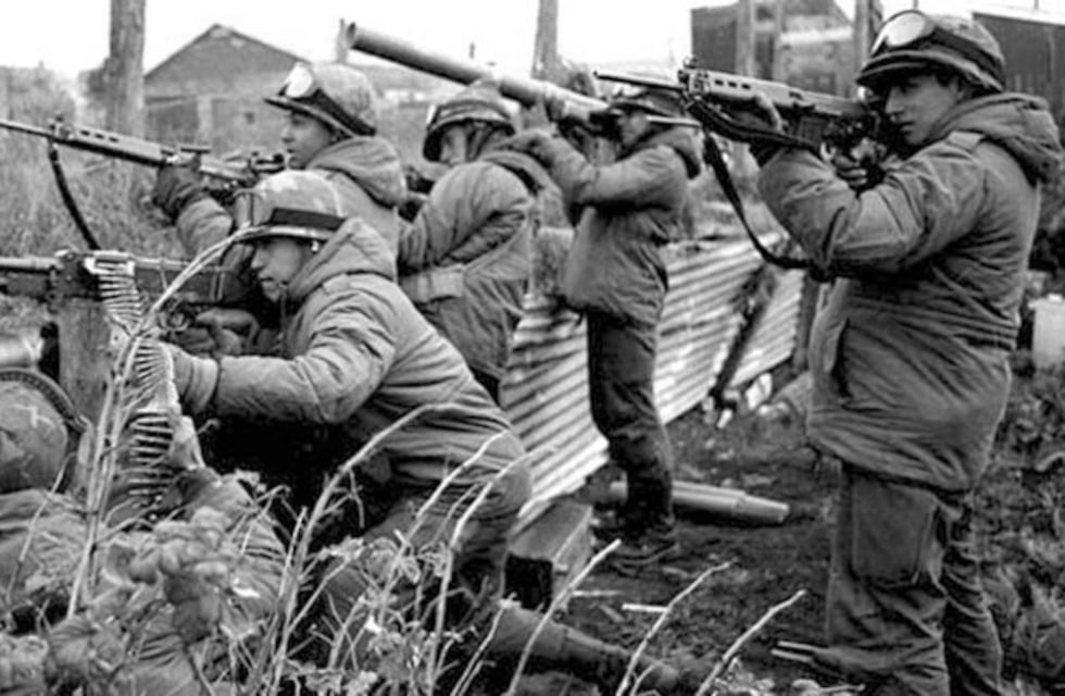 La batalla de Monte Longdon fue escenario de crímenes de guerra