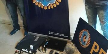 Se secuestraron 24 gramos de cocaína y $6 mil en efectivo\u002E (PFA)