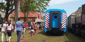 Estación de tren en Garupá