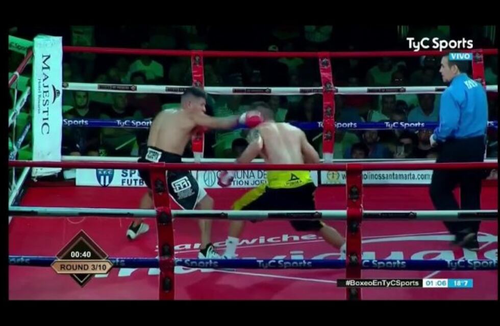 José "chinito" Acevedo ganó por KO y es campeón