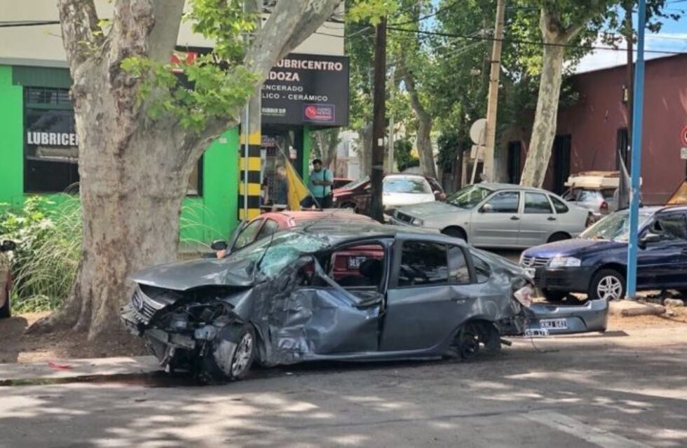 Cinematográfica persecución en Mendoza terminó con tres delincuentes heridos