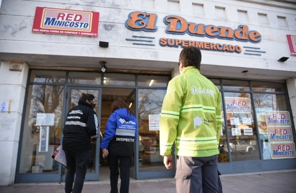 Clausuraron un supermercado en La Plata tras detectar un caso de coronavirus