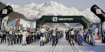 Marcha blanca y Ushuaia World Loppet - Esquí de Fondo, Tierra del Fuego\u002E Fotos: Pablo Valcheff