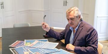 Alberto Fernández destacó la iniciativa de los medios: \