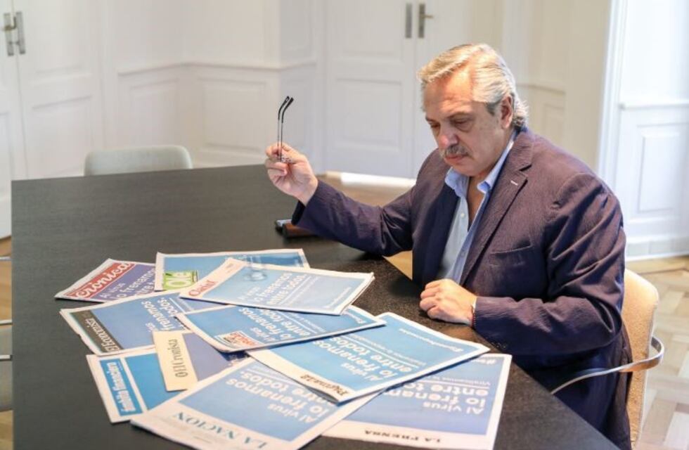 Alberto Fernández destacó la iniciativa de los medios: "Unidos podemos lograrlo"