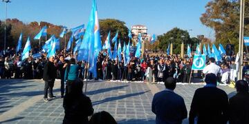 Marchan para apoyar a Rodríguez Lastra en Mendoza\u002E Provida