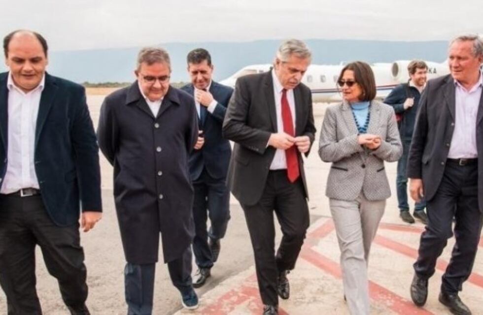Alberto Fernández llegó a Catamarca