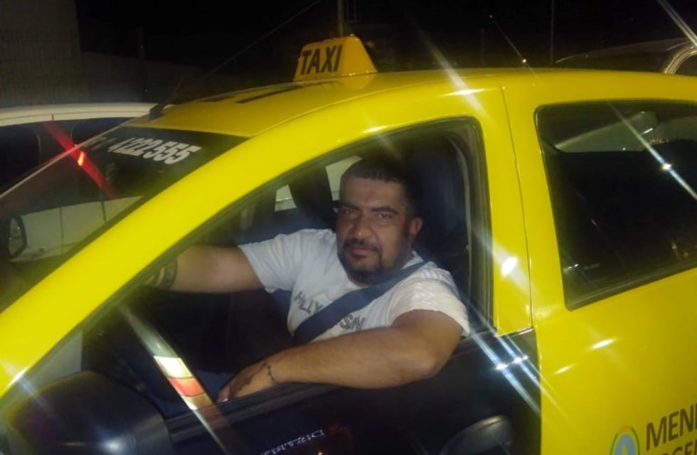 El gesto de un taxista mendocino se hizo viral