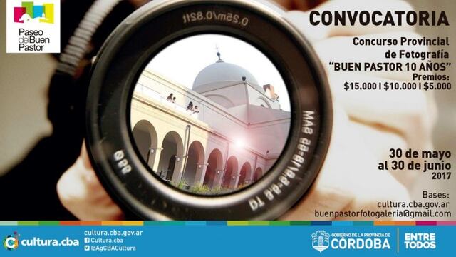 Afiche del certamen de foto Buen Pastor