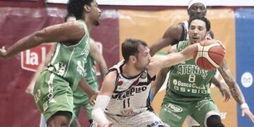 Ciclista la peleó pero no pudo contra el gran nivel de Atenas, que le sacó 20 puntos de diferencia\u002E