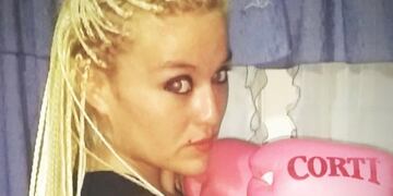 Claudia Aparicio boxeadora de Caleta Olivia