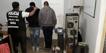 La policía detuvo a los ladrones y recuperó parte de los elementos robados a la escuela\u002E