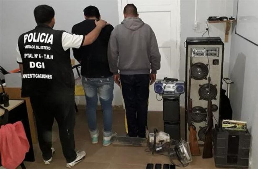 Detuvieron a dos sujetos por el robo a una escuela