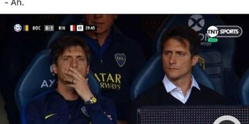 Uno de los memes del superclásico