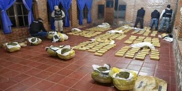 PNA inacutó 270 kilos de marihuana