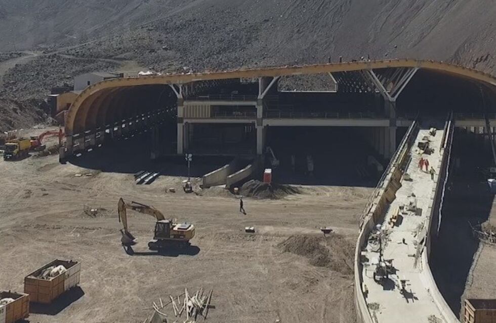 Mirá cómo avanza el megacomplejo "Los Libertadores" del lado de Chile
