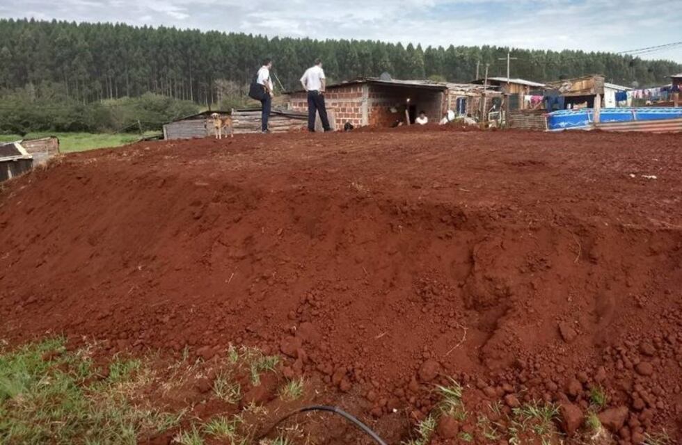 Cáritas continúa con las construcciones del barrio Nestor Kirchner