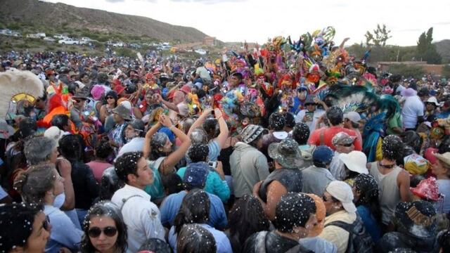 Multitudinarios carnavales en Jujuy