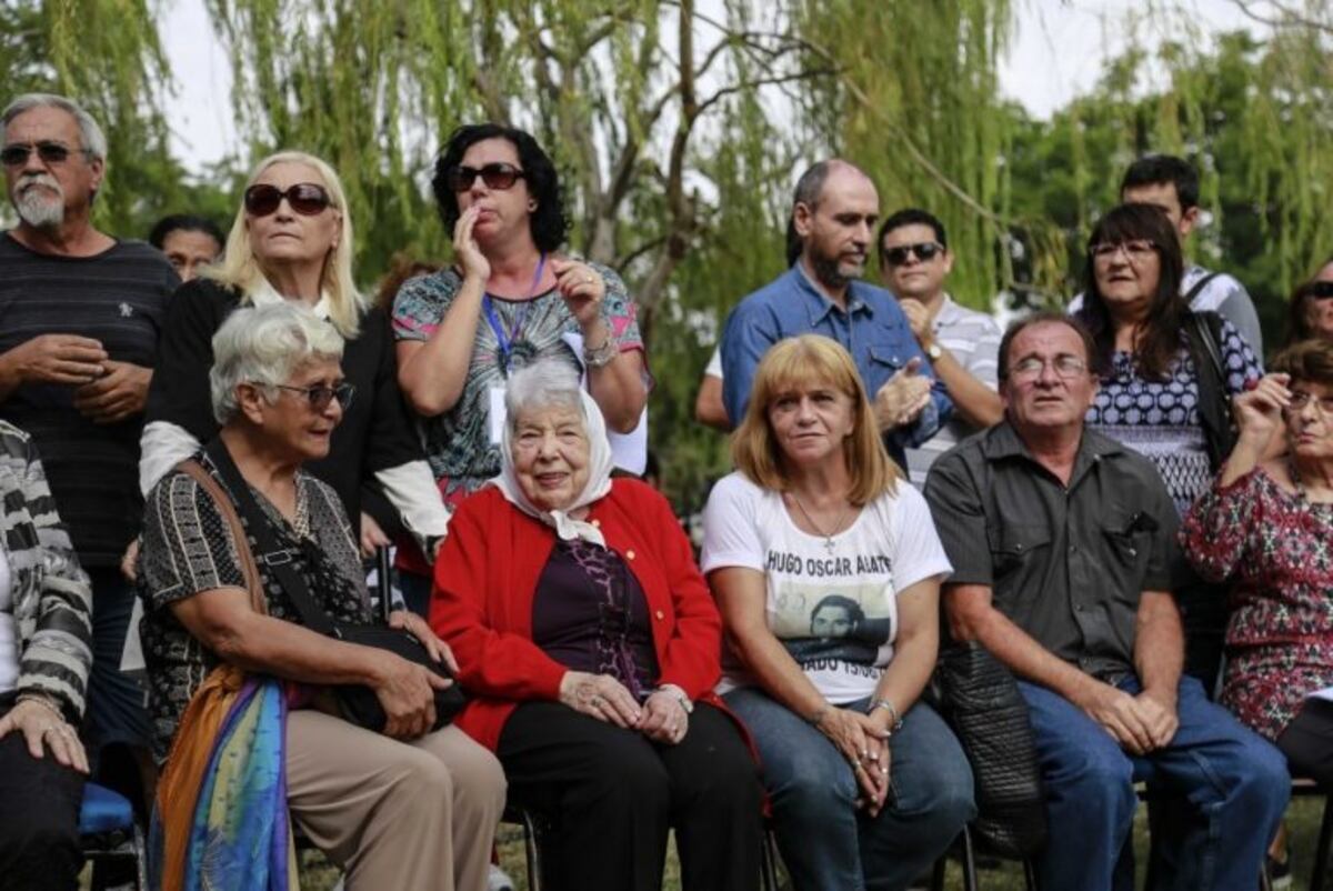 La casildense de 93 años no llegó a declarar en el juicio por la desaparición de su hijo\u002E (Prensa Municipalidad de Rosario)