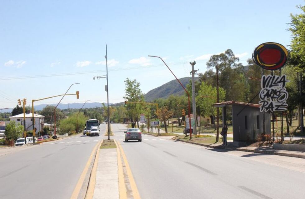 Carlos Paz: inauguraron nuevo cartel promocional en el ingreso sur a la ciudad