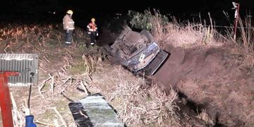 El accidente ocurrió durante la noche del viernes\u002E