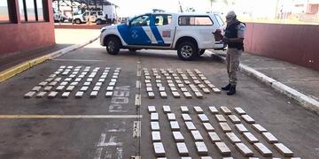 Prefectura secuestró marihuana y detuvo a dos traficantes en Posadas\u002E