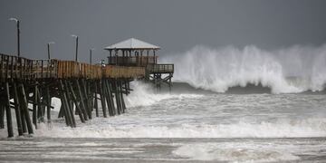 El huracán Florence se acerca a la costa sureste de Estados Unidos\u002E Foto: AFP\u002E