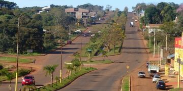 Accidente en Oberá dejó un motociclista herido