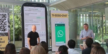 La Ciudad lanzó a prueba un nuevo canal de atención al vecino a través de WhatsApp: 11 5050 0147 (GCBA)