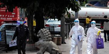 Coronavirus en China\u002E (EFE/EPA/ALEX PLAVEVSKI)