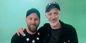 Andy Kusnetzoff utilizó a Lionel Messi para hacerle bromas telefónicas a Nicolás Cayetano y Gabriel Schultz (Foto: Instagram)