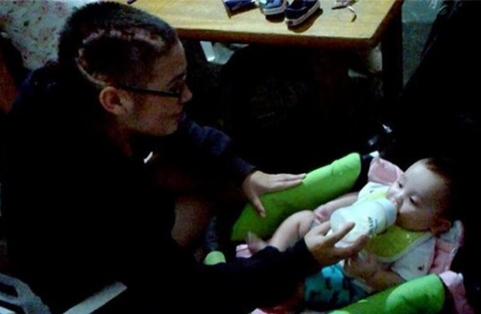 Micaela Rosso y el reencuentro con su hijo