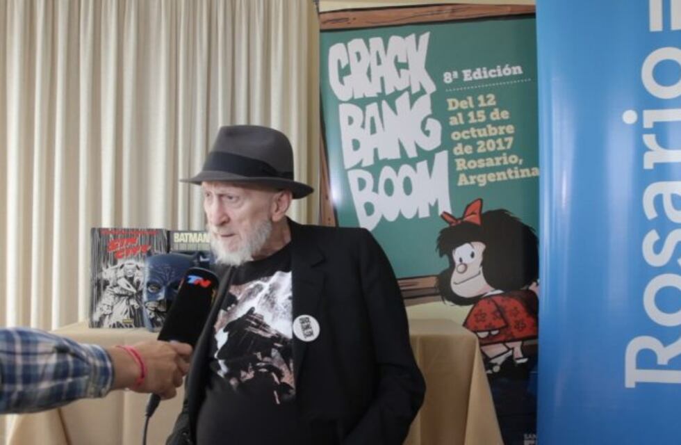 Frank Miller en Rosario: "Superman será el personaje más romático de los cómics"