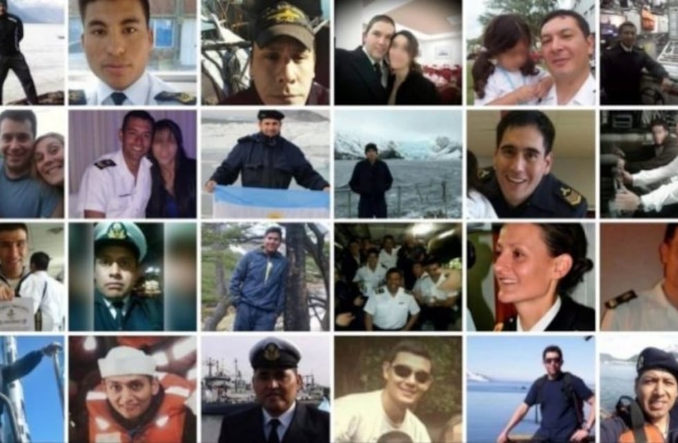 Estos son los 44 tripulantes del ARA San Juan
