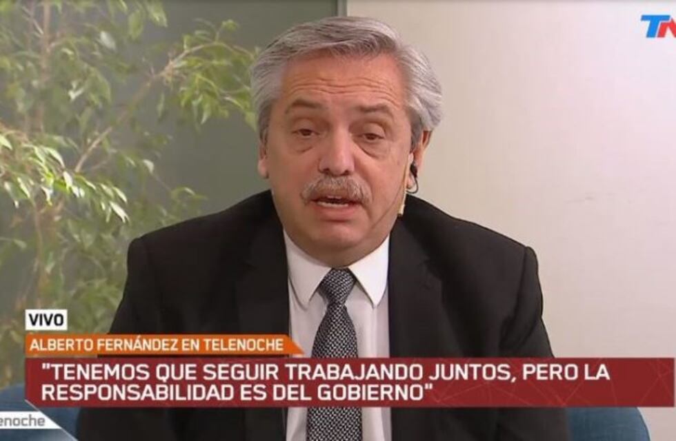 El cruce entre Alberto Fernández y Diego Leuco: "Ya habló muchos meses solo, déjeme hablar a mí este ratito"
