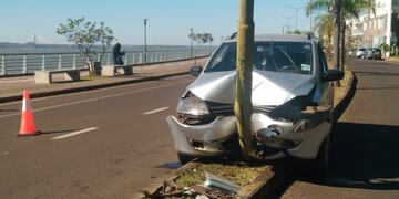 Accidente en la Costanera