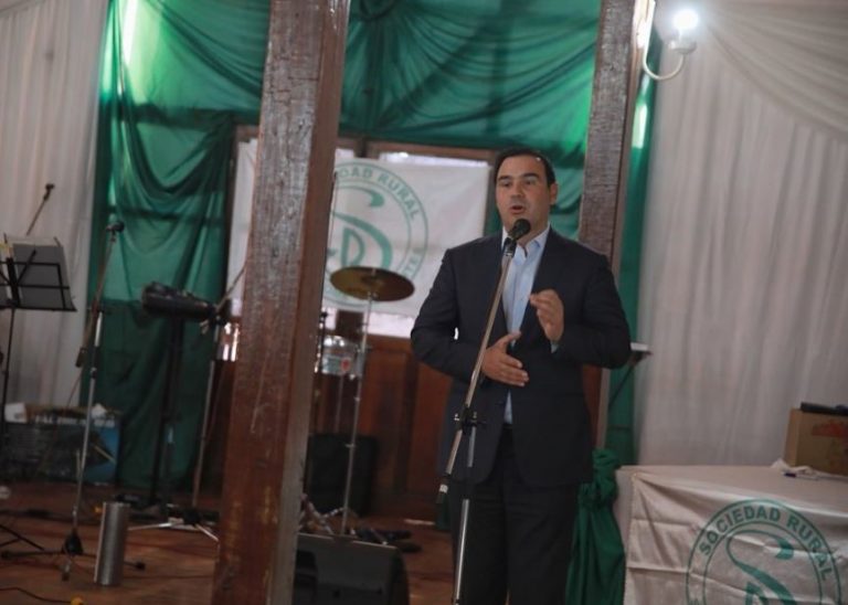 Valdés anunció nuevas inversiones en Santo Tomé