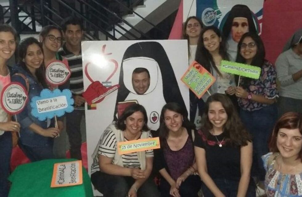 La movida de los jóvenes por la Beatificación de Madre Catalina