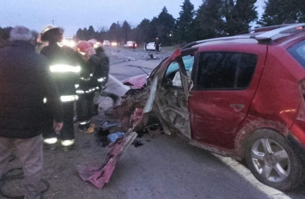 Triple choque y un herido leve en ruta 158