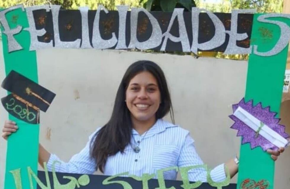 Se recibió de Ingeniera Forestal tras defender su Integradora Final de manera virtual