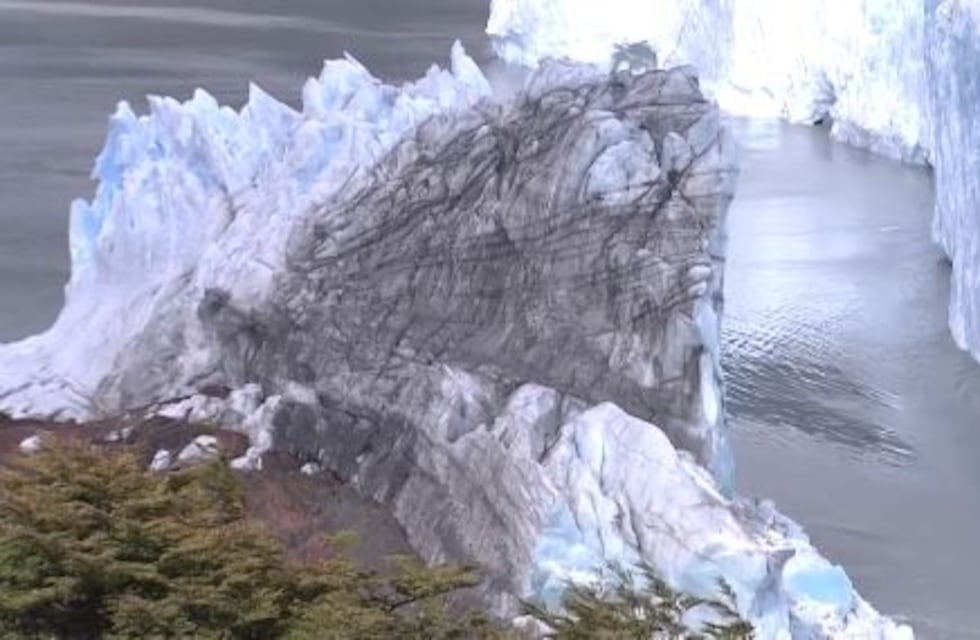 Así quedó el glaciar Perito Moreno tras la ruptura de su arco