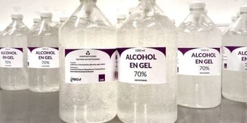 El alcohol en gel escasea en toda la provincia