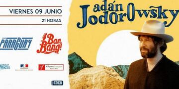 Adan Jodorowsky se presenta en Club Paraguay\u002E