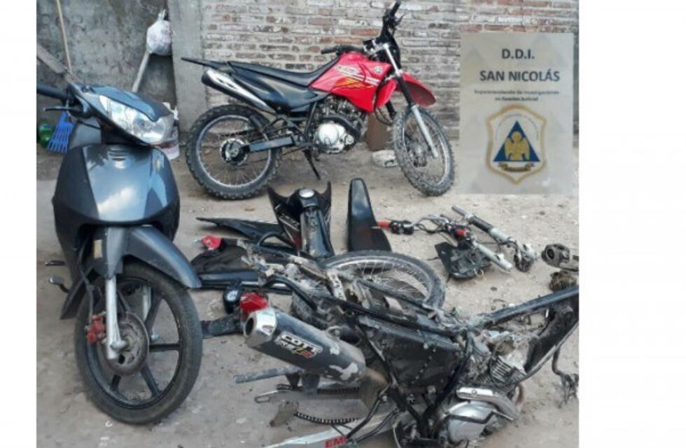 Desbaratan red ilegal de venta de motopartes en allanamiento por robo: un detenido