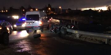 El accidente se produjo en la zona norte de la ciudad\u002E