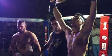 Axel Guerra Campeón Argentino de MMA